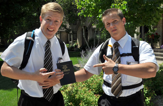 Mormon missionaries