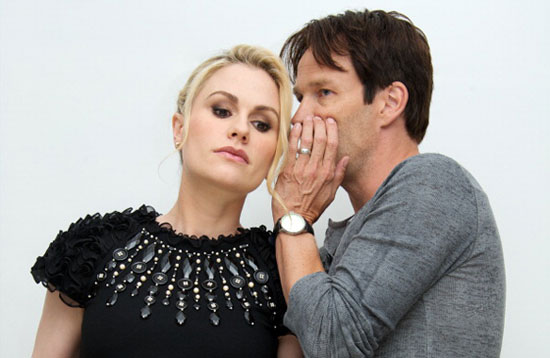 Anna Paquin and Stephen Moyer of 'True Blood.'